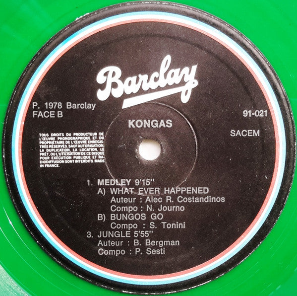 Kongas ~ Anikana-O (Vinyl) - Djungel & Jazz