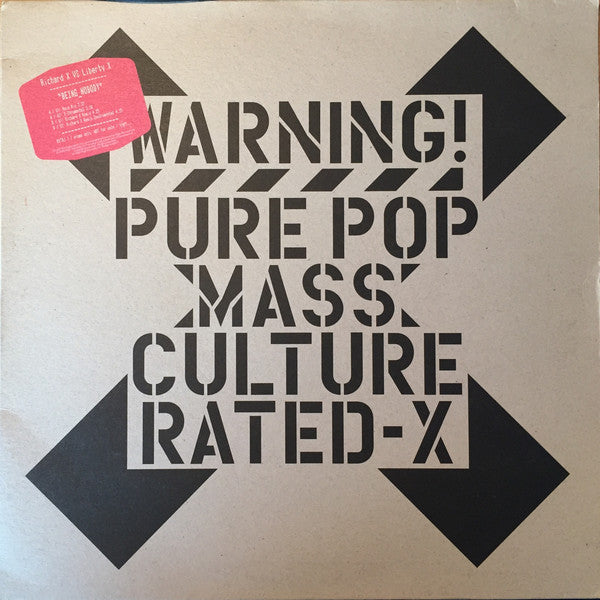 Richard X Vs Liberty X ~ Being_Nobody (Vinyl) - Djungel & Jazz