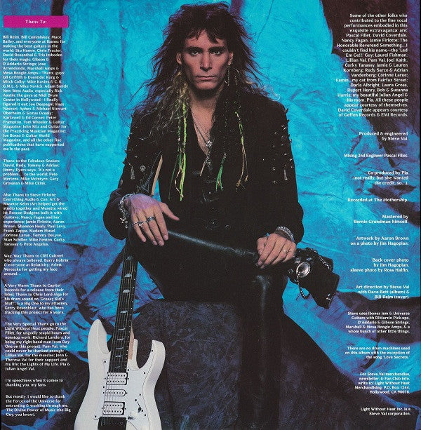 Steve Vai ~ Passion And Warfare (Vinyl) - Djungel & Jazz