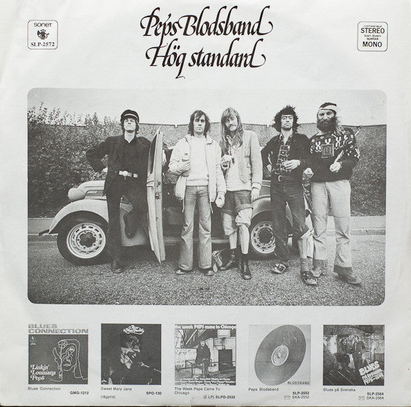 Peps Blodsband ~ Hög Standard (Vinyl) - Djungel & Jazz