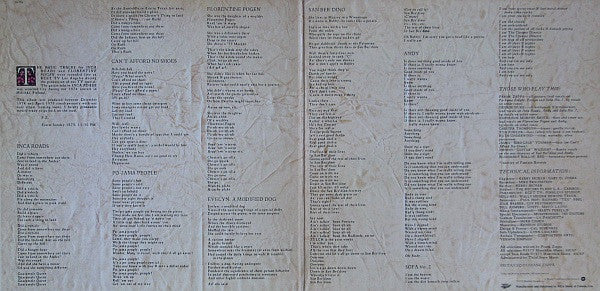 Frank Zappa And The Mothers Of Invention* : One Size Fits All (LP, Album, Don)
