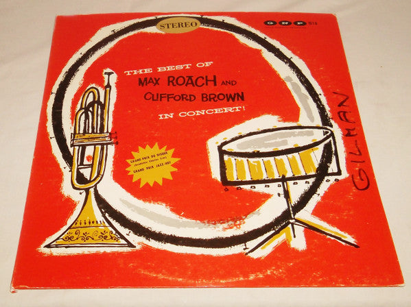 Max Roach And Clifford Brown ~ The Best Of Max Roach And Clifford Brown In Concert (Vinyl) - Djungel & Jazz