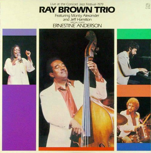 Ray Brown Trio With Special Guest Ernestine Anderson ~ Live At The Concord Jazz Festival 1979 (Vinyl) - Djungel & Jazz