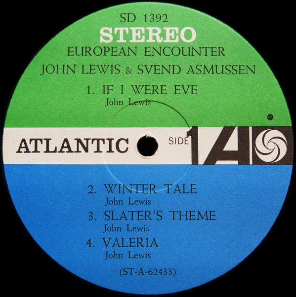 John Lewis & Svend Asmussen ~ European Encounter (Vinyl) - Djungel & Jazz