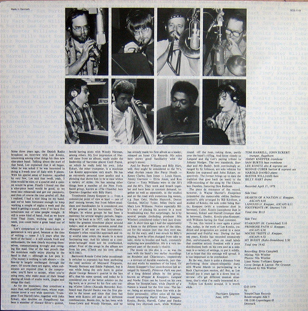 Lee Konitz Nonet ~ Yes, Yes, Nonet (Vinyl) - Djungel & Jazz
