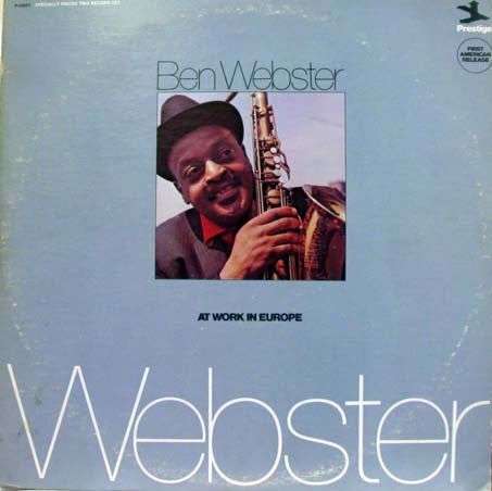 Ben Webster ~ At Work In Europe (Vinyl) - Djungel & Jazz