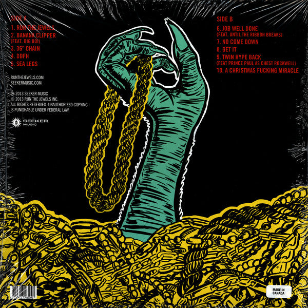 Run The Jewels ~ Run The Jewels (Vinyl) - Djungel & Jazz