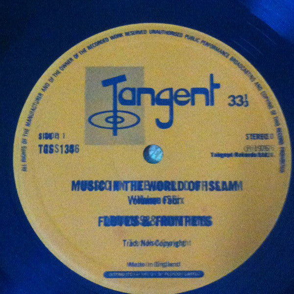 Various : Music In The World Of Islam, 4: Flutes & Trumpets (LP)