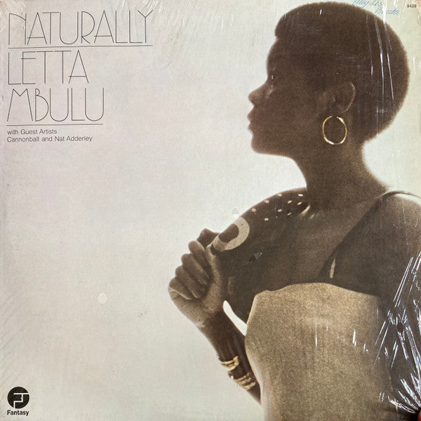 Letta Mbulu With Guest Artists Cannonball Adderley And Nat Adderley ~ Naturally (Vinyl) - Djungel & Jazz