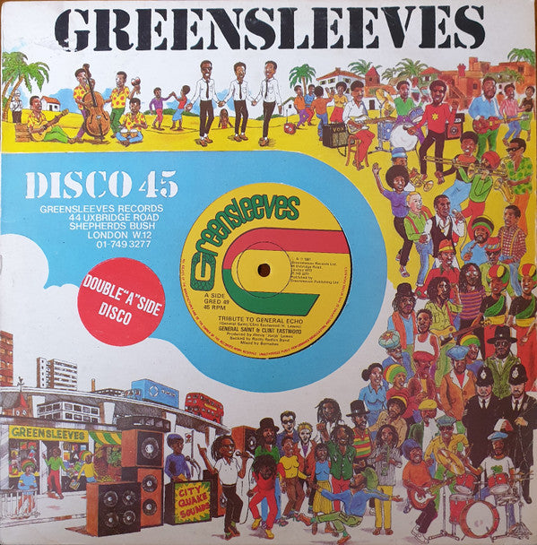General Saint & Clint Eastwood ~ Tribute To General Echo / Two Bad D.J. (Vinyl) - Djungel & Jazz