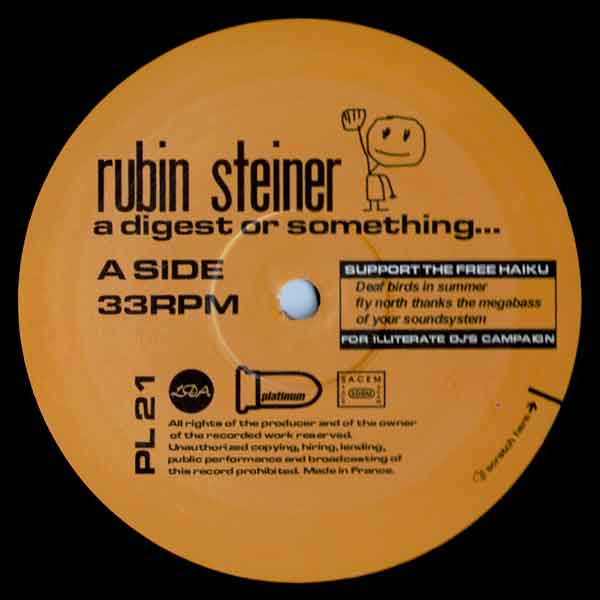 Rubin Steiner ~ Boulez Digest # 216 November 2000 (Vinyl) - Djungel & Jazz