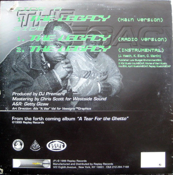 Group Home ~ The Legacy (Vinyl) - Djungel & Jazz