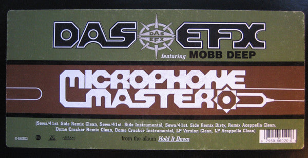 Das EFX Featuring Mobb Deep ~ Microphone Master (Vinyl) - Djungel & Jazz