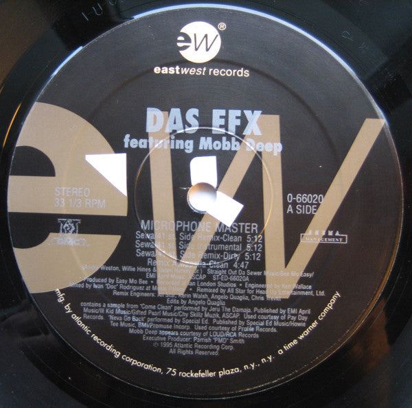 Das EFX Featuring Mobb Deep ~ Microphone Master (Vinyl) - Djungel & Jazz