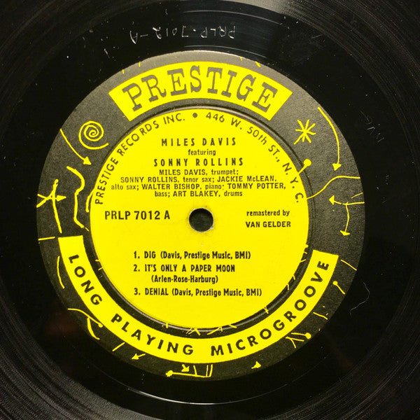 Miles Davis Featuring Sonny Rollins : Dig (LP, Comp, Mono, RM)
