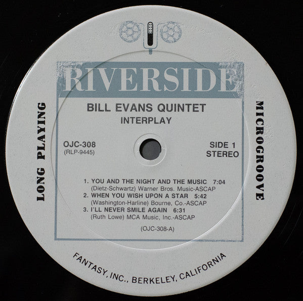 Bill Evans ~ Interplay (Vinyl) - Djungel & Jazz