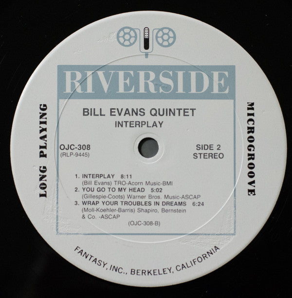 Bill Evans ~ Interplay (Vinyl) - Djungel & Jazz