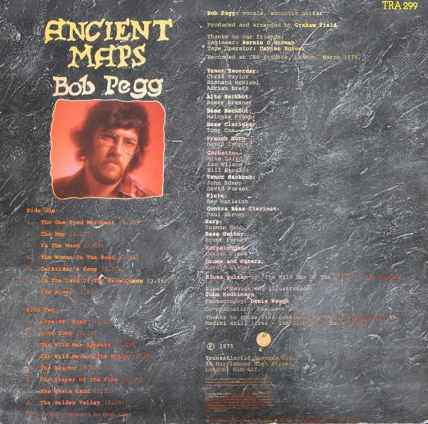 Bob Pegg ~ Ancient Maps (Vinyl) - Djungel & Jazz