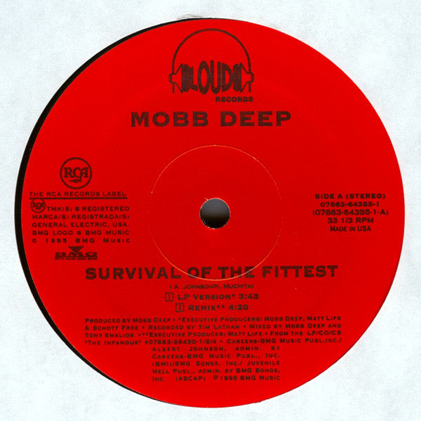 Mobb Deep ~ Survival Of The Fittest (Vinyl) - Djungel & Jazz