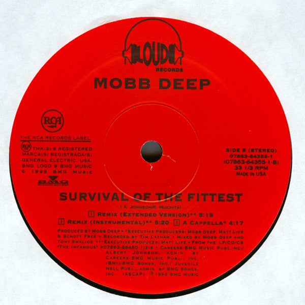 Mobb Deep ~ Survival Of The Fittest (Vinyl) - Djungel & Jazz