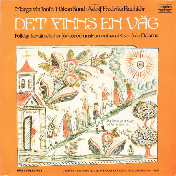 Margareta Jonth · Håkan Sund · Adolf Fredriks Bachkör ~ Det Finns En Väg (Vinyl) - Djungel & Jazz