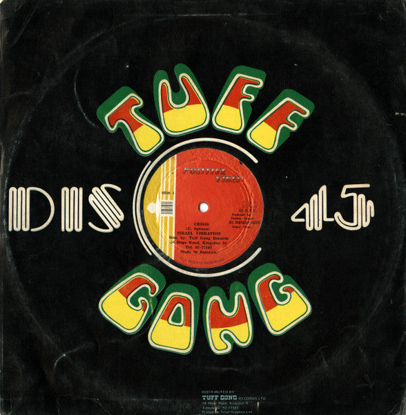 Israel Vibration : Crisis (12")