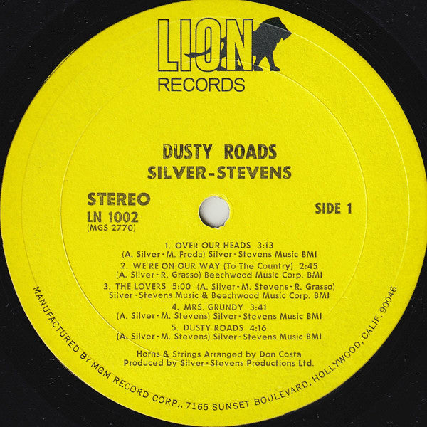 Silver-Stevens ~ Dusty Roads (Vinyl) - Djungel & Jazz