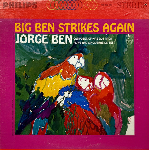 Jorge Ben : Big Ben Strikes Again (LP, Album, RE)