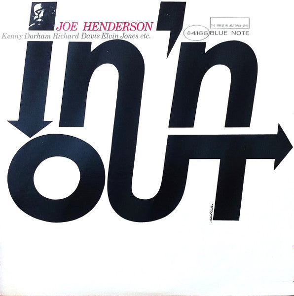 Joe Henderson : In 'N Out (LP, Album, RE)