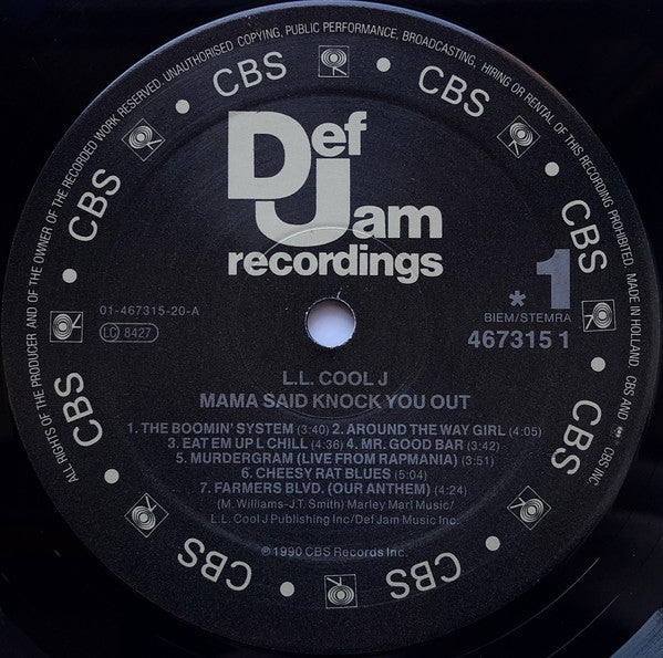 LL Cool J ~ Mama Said Knock You Out (Vinyl) - Djungel & Jazz