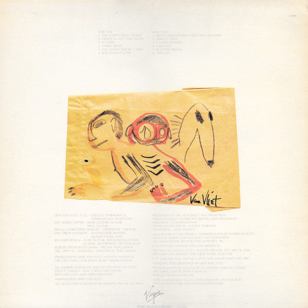 Captain Beefheart And The Magic Band ~ Shiny Beast (Bat Chain Puller) (Vinyl) - Djungel & Jazz