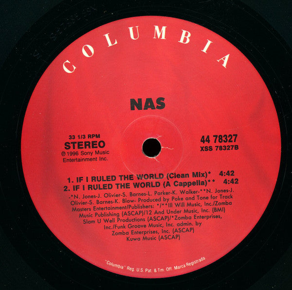 Nas ~ If I Ruled The World (Vinyl) - Djungel & Jazz