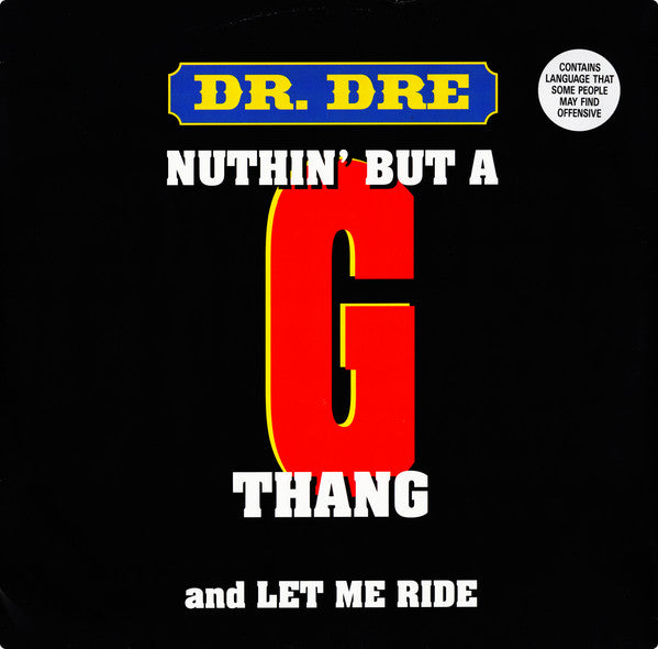 Dr. Dre ~ Nuthin' But A 'G' Thang (Vinyl) - Djungel & Jazz