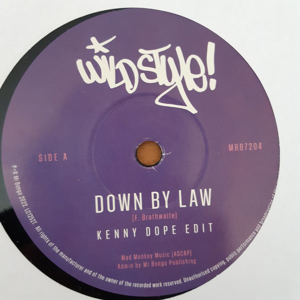 Fab 5 Freddy ~ Down By Law / Subway Beat (Vinyl) - Djungel & Jazz