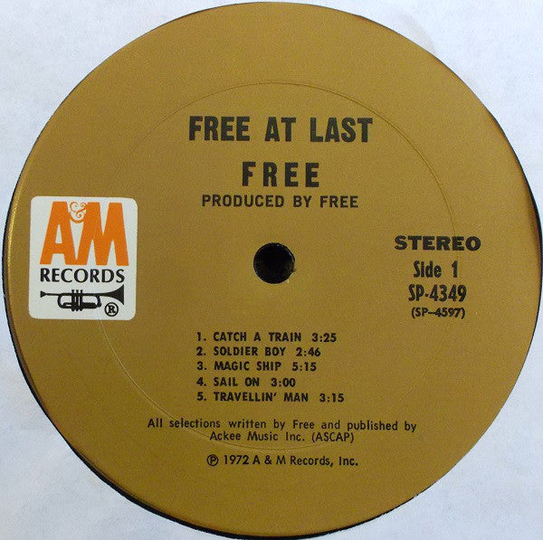 Free ~ Free At Last (Vinyl) - Djungel & Jazz