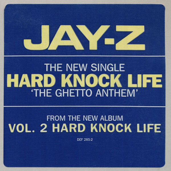 Jay-Z ~ Hard Knock Life (Ghetto Anthem) (Vinyl) - Djungel & Jazz