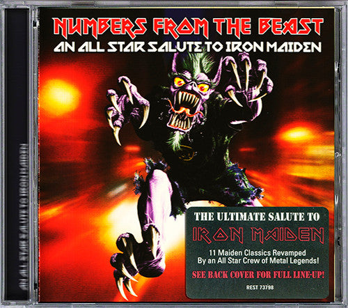 Various ~ Numbers From The Beast (An All Star Salute To Iron Maiden) (Vinyl) - Djungel & Jazz