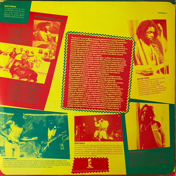 Various : Rockers (Original Soundtrack Recording) (LP, Comp)