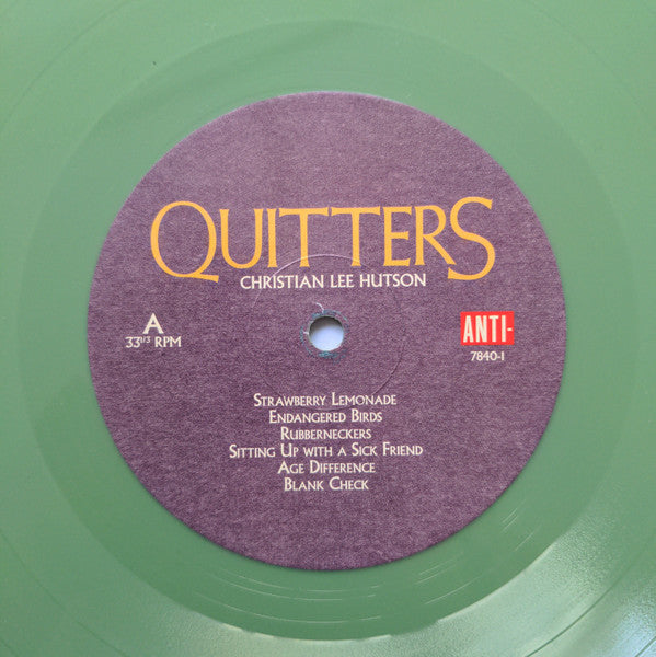 Christian Lee Hutson ~ Quitters (Vinyl) - Djungel & Jazz