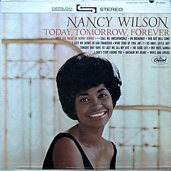 Nancy Wilson ~ Today, Tomorrow, Forever (Vinyl) - Djungel & Jazz