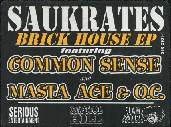 Saukrates ~ Brick House EP (Vinyl) - Djungel & Jazz