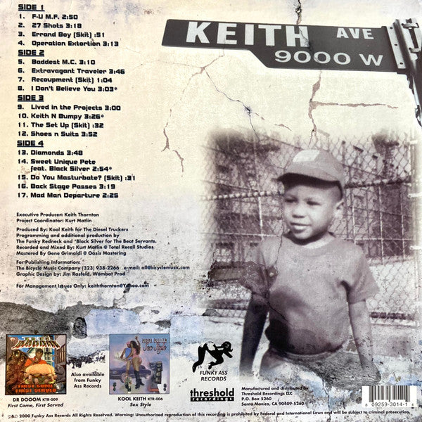 米2discs LP Kool Keith Matthew & Son THR3014 FUNKY ASS RECORDS /00520 2xLP: Kool Keith - Matthew