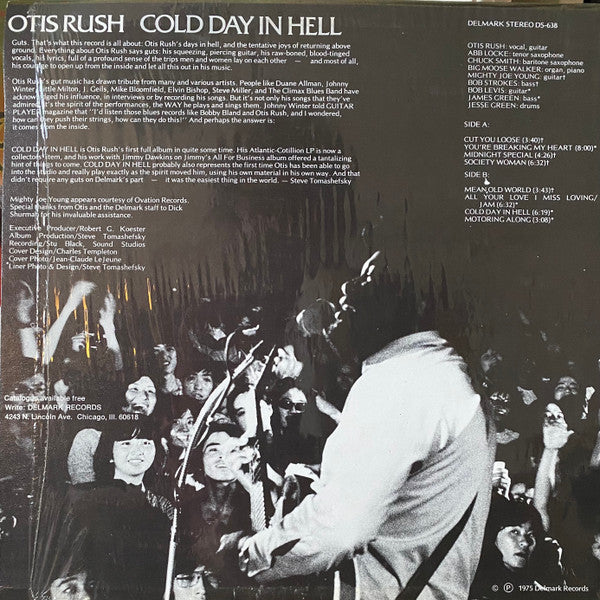 Otis Rush : Cold Day In Hell (LP, Album)