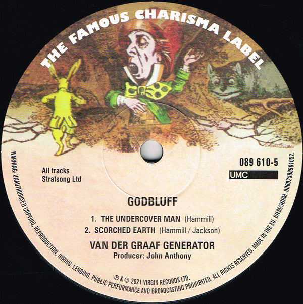 Van Der Graaf Generator : Godbluff (LP, Album, RE, RM)