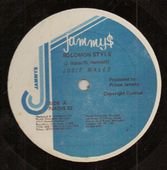 Josey Wales : Solomon Style (12")
