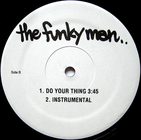 The Funky Man ~ Check The Method / Do Your Thing (Vinyl) - Djungel & Jazz