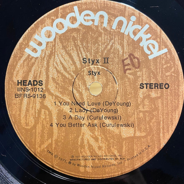 Styx ~ Styx II (Vinyl) - Djungel & Jazz