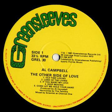 Al Campbell : The Other Side Of Love (LP, Album)