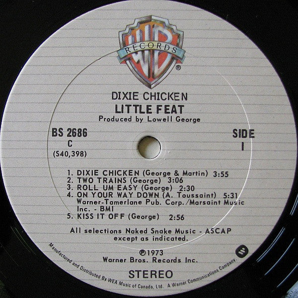 Little Feat ~ Dixie Chicken (Vinyl) - Djungel & Jazz