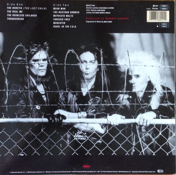 W.A.S.P. : The Headless Children (LP, Album)